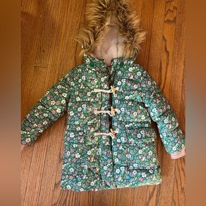 Mini Boden girls duffle coat size 3-4, gently used